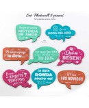 Set 8 Piezas Photo Call Madera