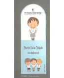 Punto de Libro Niños Azul