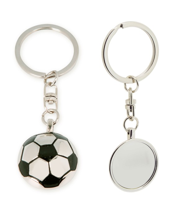 Llavero Metálico Fútbol Presentado en Caja Regalo