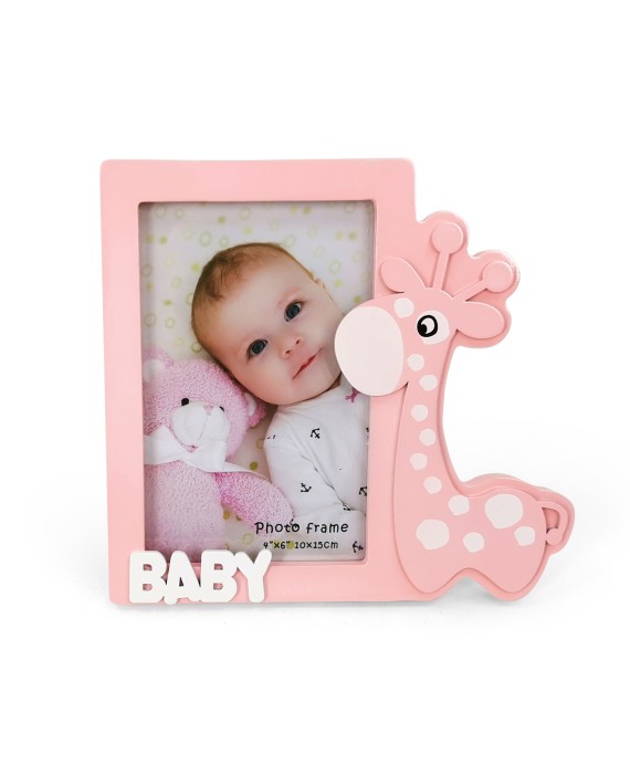 portafotos-madera-jirafa-rosa