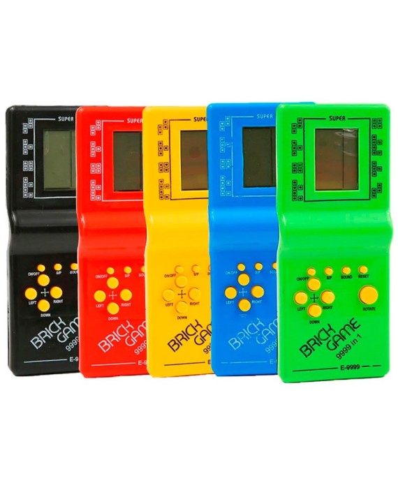 Consola Retro Juegos Brick Tetris en Caja