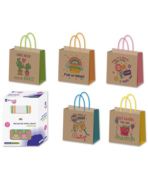 Bolsa Kraft Mensajes
