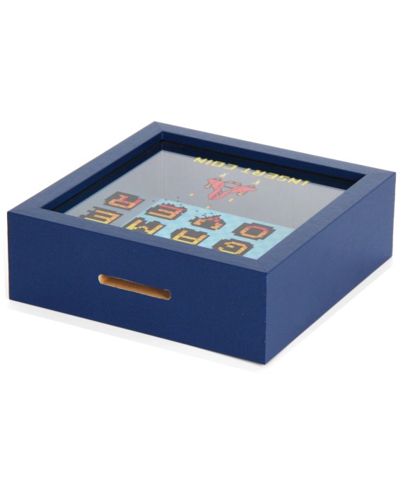 Hucha de Madera GAME OVER 🎮💰 Detalles de Comunión