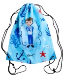Petate Mochila Mi Primera Comunión Azul