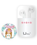 Cascos en Estuche Mi Primera Comunión Rosa