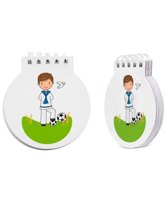 Libreta Anillas Comunión Niño