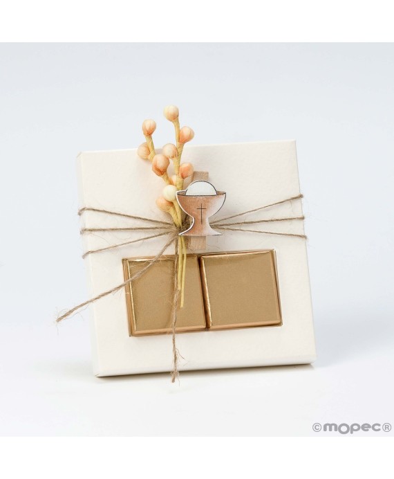 Estuche Comunión 2 Napolitanas y Pinza Cáliz