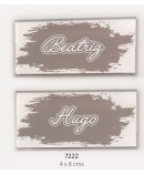 Marcasitios metacrilato transp. Marrón