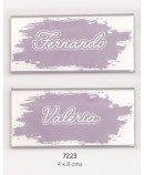 Marcasitios metacrilato transp. lila