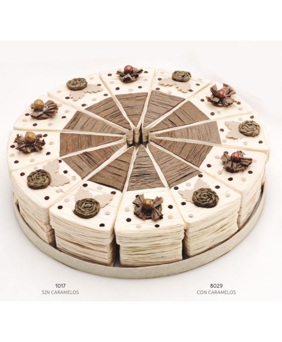 Tarta 12 cajitas "chocolate y nata"