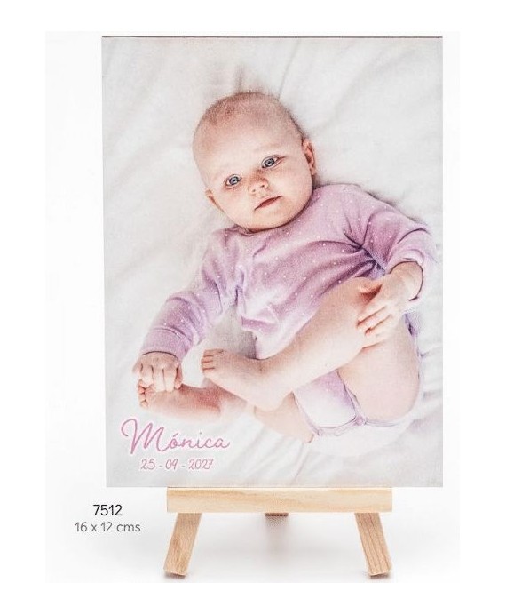 Portafotos caballete mad. personalizado