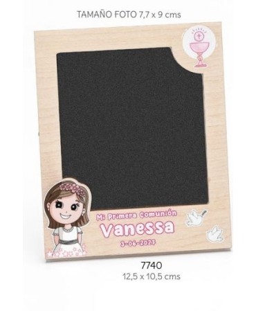 Portafotos Mad. Niña Comunión Personalizado