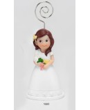 Niña Comunión Ramo Sujeta-Tarjetas