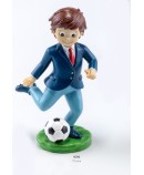 Niño Comunión con Traje y Balón de Fútbol 🎩✨