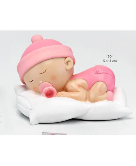 Hucha Bebé Dormilón Rosa