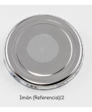 Chapa imán bebé ángel celeste personalizada