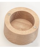 Caja madera porta arras flor personalizada