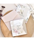 Invitacion de bodaaro floral