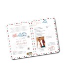 Invitacion de boda pasaporte