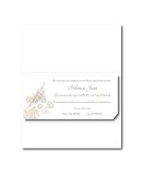 Invitacion de boda tribal flores