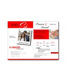 Invitacion de boda revista