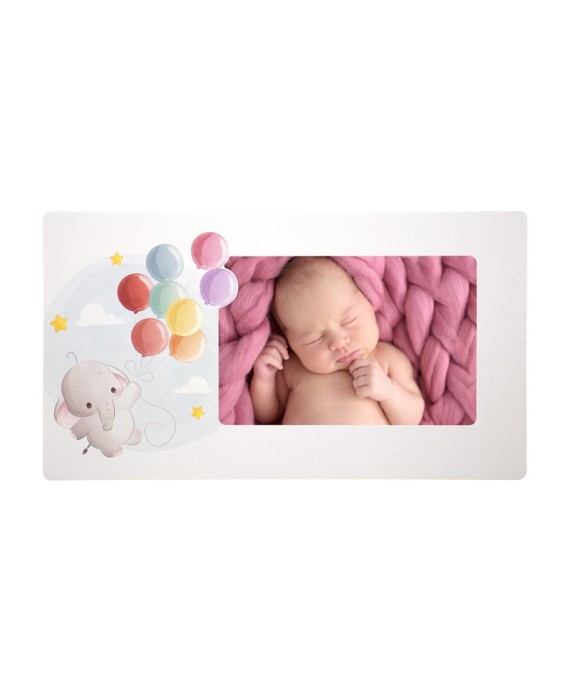 Marco infantil elefante globos