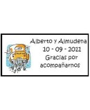 Tarjeta para Regalo de Boda Modelo A2