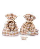 Bolsita 4 carmelos con medallita paloma surtido, min.2