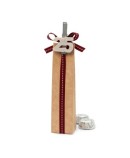 Caja kraft 2bombones con pinza 25 Aniversario