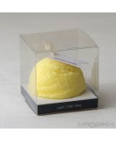 Vela aromática fragancia limón en estuche 6X6cm.