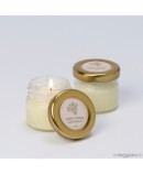 Vela aroma jazmín en frasco pequeño, Ø4,5x4cm min.6