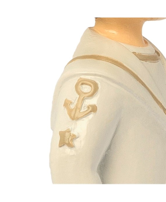 Figura Comunión marinero camisa beige mano en bolsillo