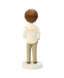 Figura Comunión marinero camisa beige mano en bolsillo