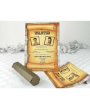 Invitación de boda novios wanted