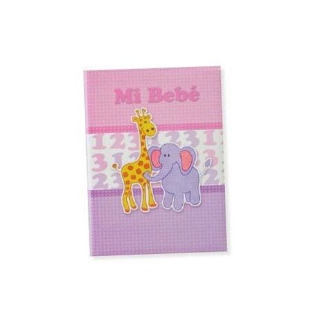 Libro bebé Rosa Girafa