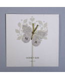 Invitación de boda mariposa portada