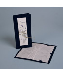Invitación de boda Ginza pita oscura