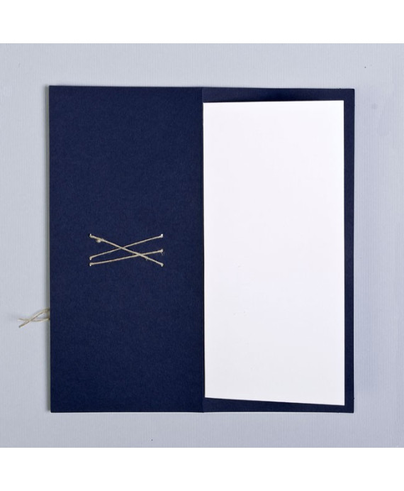 Invitación de boda Ginza pita oscura