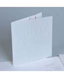 Invitación de boda corazon rojo