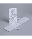 Invitación de boda novia y novio