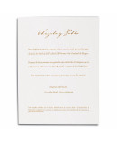 Invitación de boda Naturel