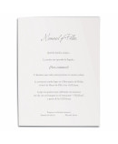 Invitación de boda Brisa