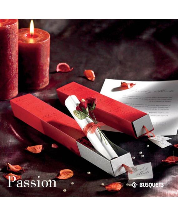 Invitación de boda Passion