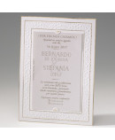 Invitación de boda marco elegante