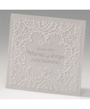 Tarjeta complemento invitción de boda nombres tribal