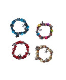 Pulsera nacar con abalorios